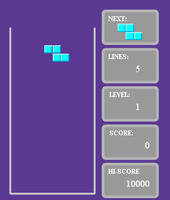 Purple Tetris