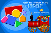 Shapes train