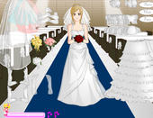 Bekleide für die Hochzeit