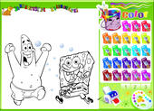 Malbild Spongebob